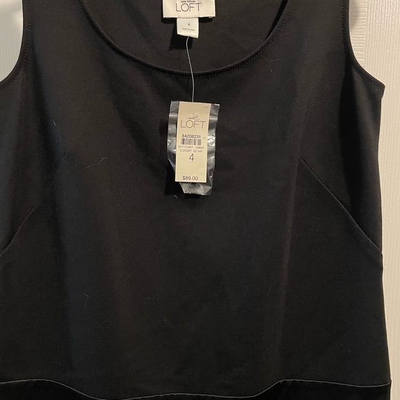 NWT | LOFT | Cocktail Dress | Sparkle | Sequin | Size 4 - Picture 3 of 6